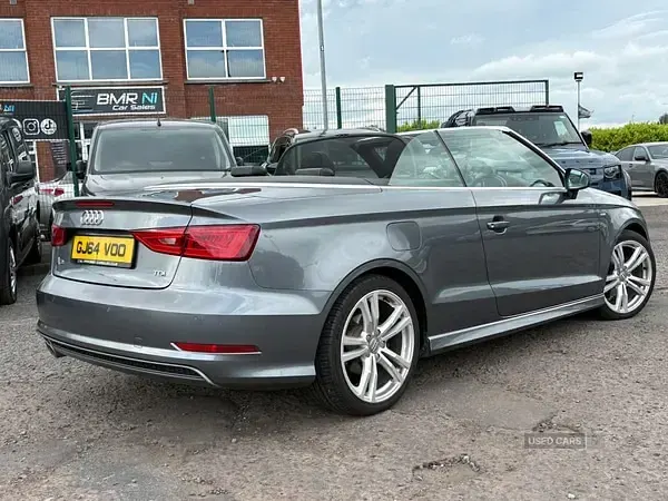 Used Audi A3 Cabriolet S-Line 150 HP (110 kW) 2014 Grey Cabriolet