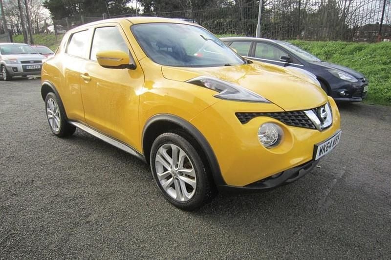 Yellow Used 2014 Nissan Juke Acenta Premium SUV | £5,995 (Fair price) - Image 1/1