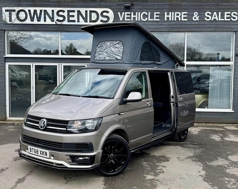 Begagnad VW Transporter Highline 2018 Beige Van