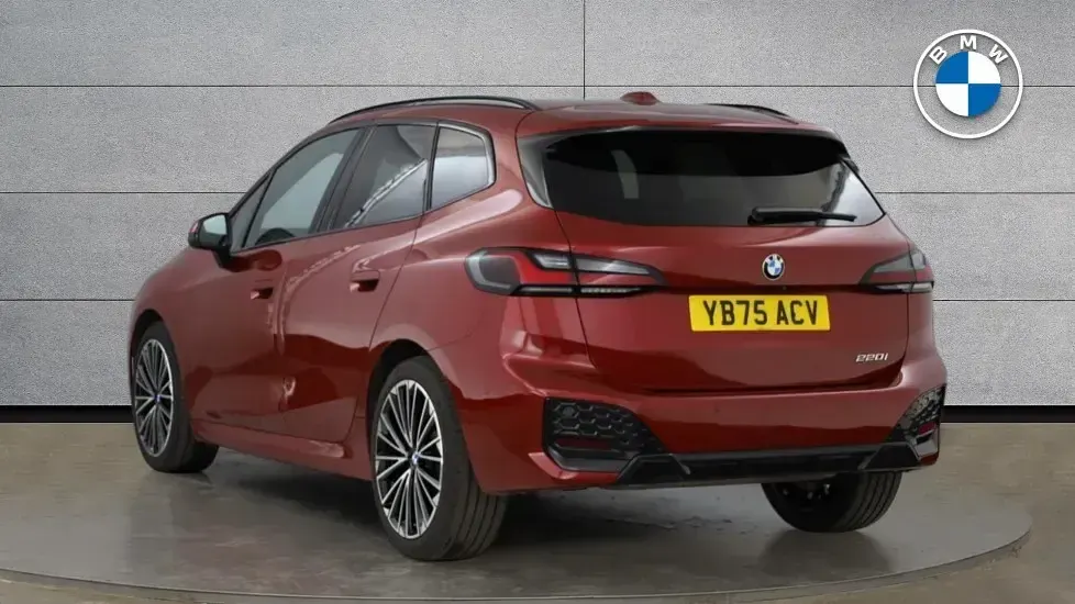 Used BMW 220 Active Tourer M Sport 168 HP (123 kW) 2025 Red MPV