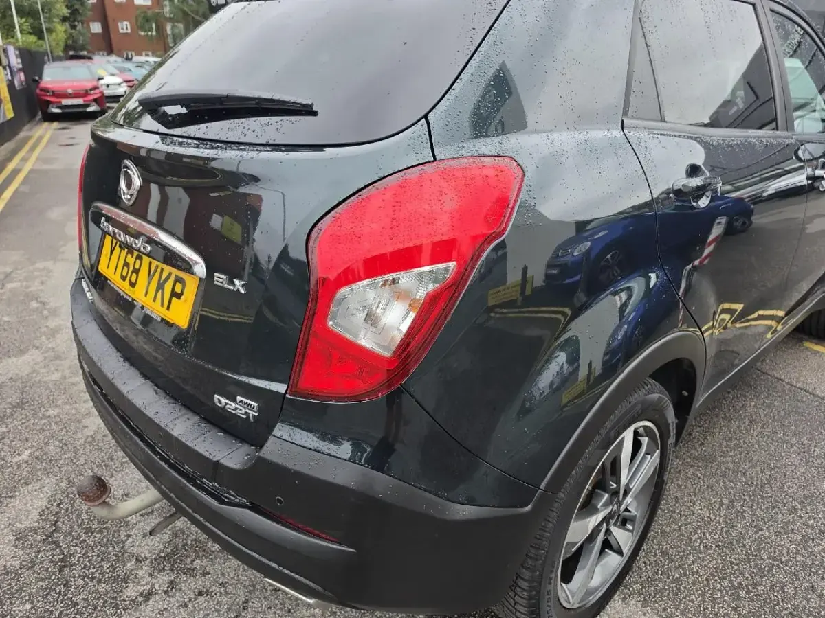 Used SsangYong Korando 176 HP (129 kW) 2018 Green SUV