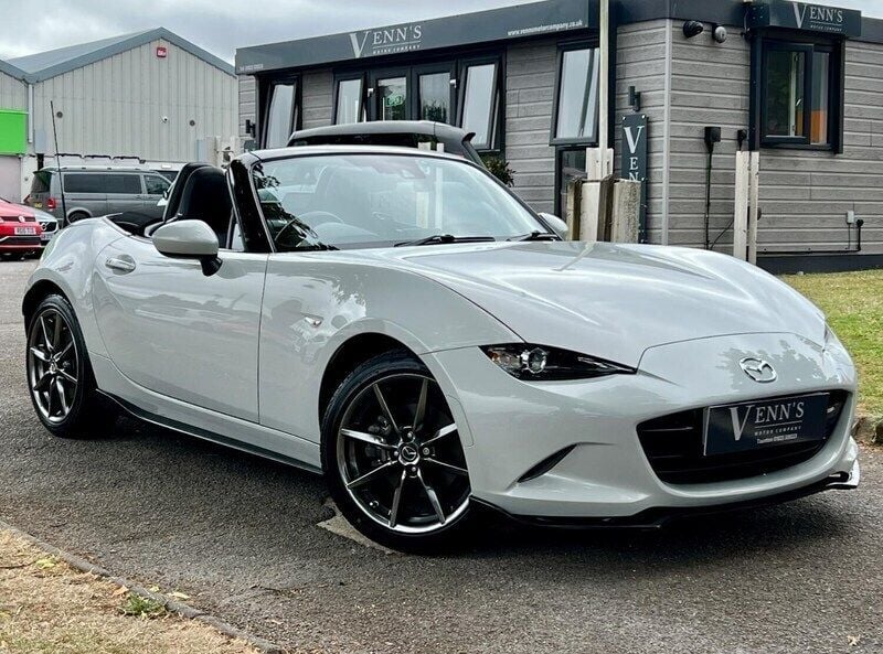Silver Used 2016 Mazda MX5 Inclusive Cabriolet | £15,495 (Fair price) - Image 1/4