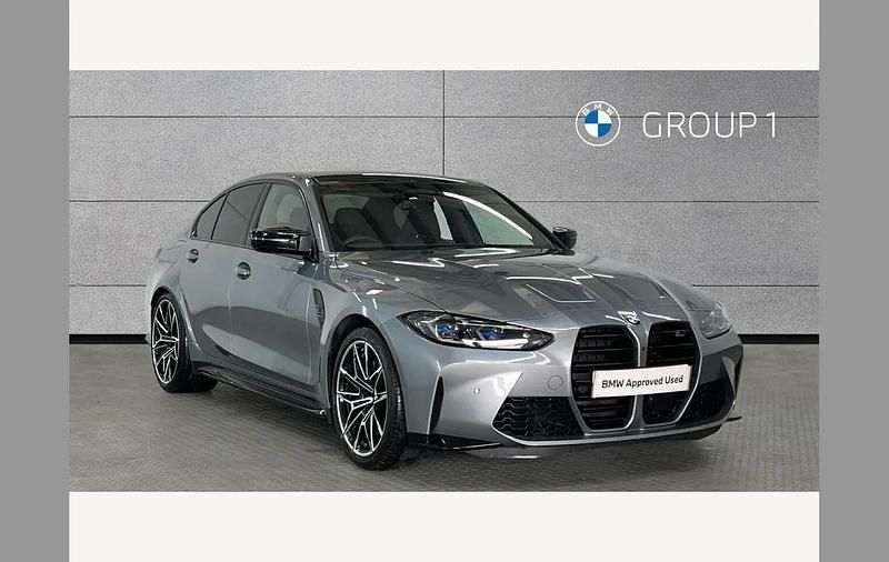Grey Used 2023 BMW M3 Competition Edition Sedan | £66,895 (A bit pricey) - Image 1/4