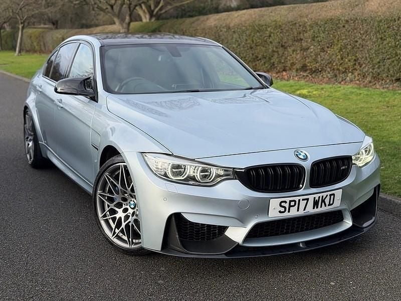 Blue Used 2017 BMW M3 Competition Edition Sedan | £29,490 (Fair price) - Image 1/4