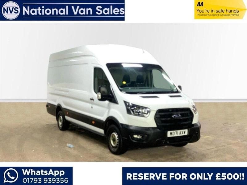 Used Ford Transit 130 HP (95 kW) 2022 White Van
