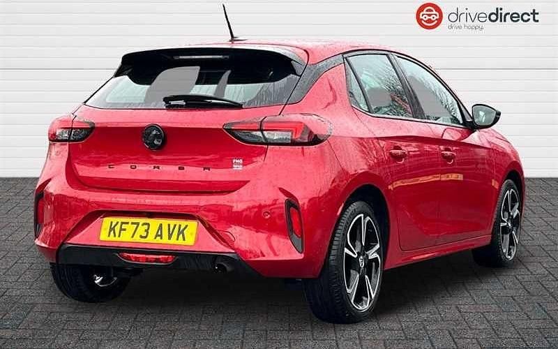 Used Vauxhall Corsa 75 HP (55 kW) 2023 Red Hatchback