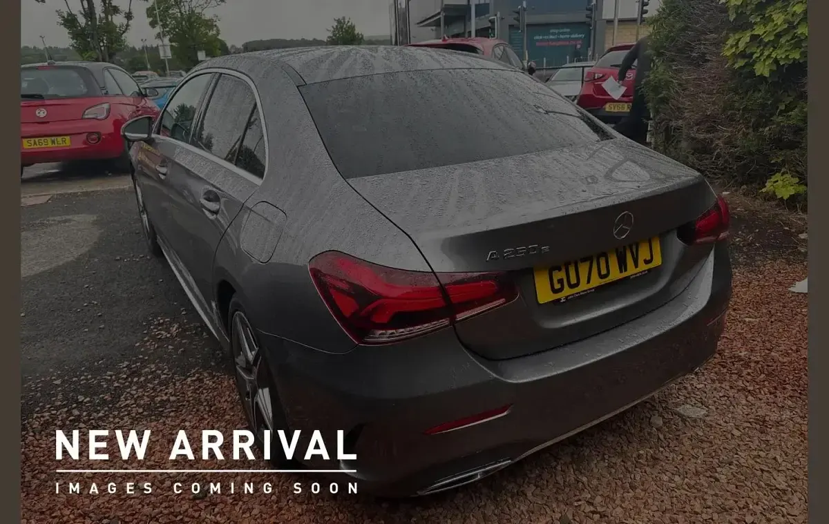 Used Mercedes A250 AMG line 214 HP (157 kW) 2020 Grey Sedan