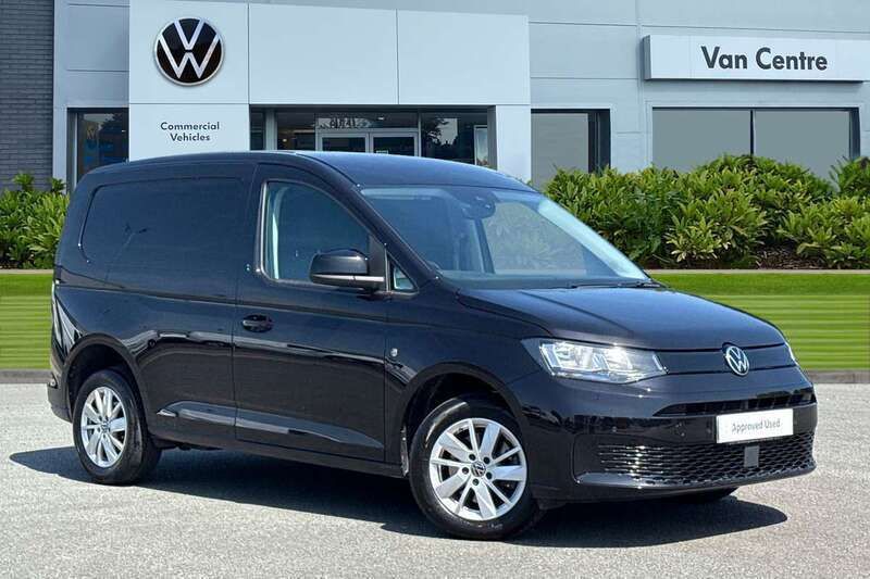 Black Used 2024 VW Caddy Pro MPV | £25,189 (Fair price) - Image 1/4