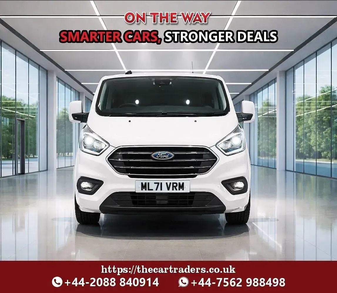 Begagnad Ford Transit Custom Limited 2021 Vit Van