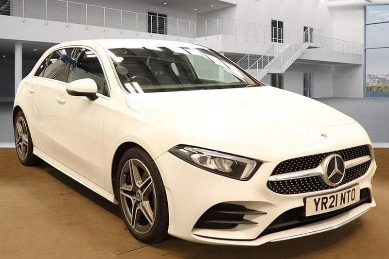 White Used 2021 Mercedes A200 AMG line Hatchback | £17,990 (Good price) - Image 1/1