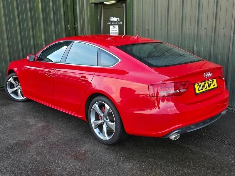 Used Audi A5 S-Line 2010 Red Coupe