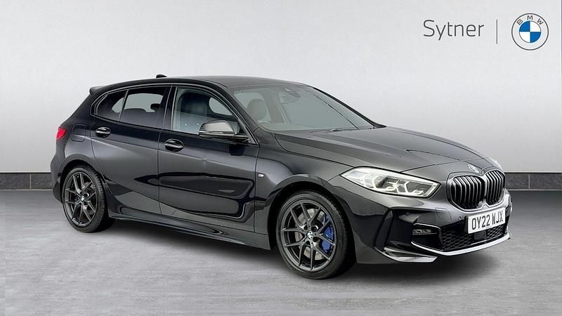 Used BMW 118 M Sport 134 HP (98 kW) 2022 Black Hatchback