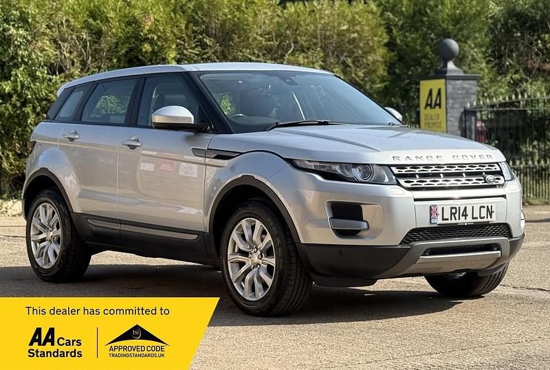 Silver Used 2014 Land Rover Range Rover evoque Pure SUV | £7,490 (Fair price) - Image 1/2