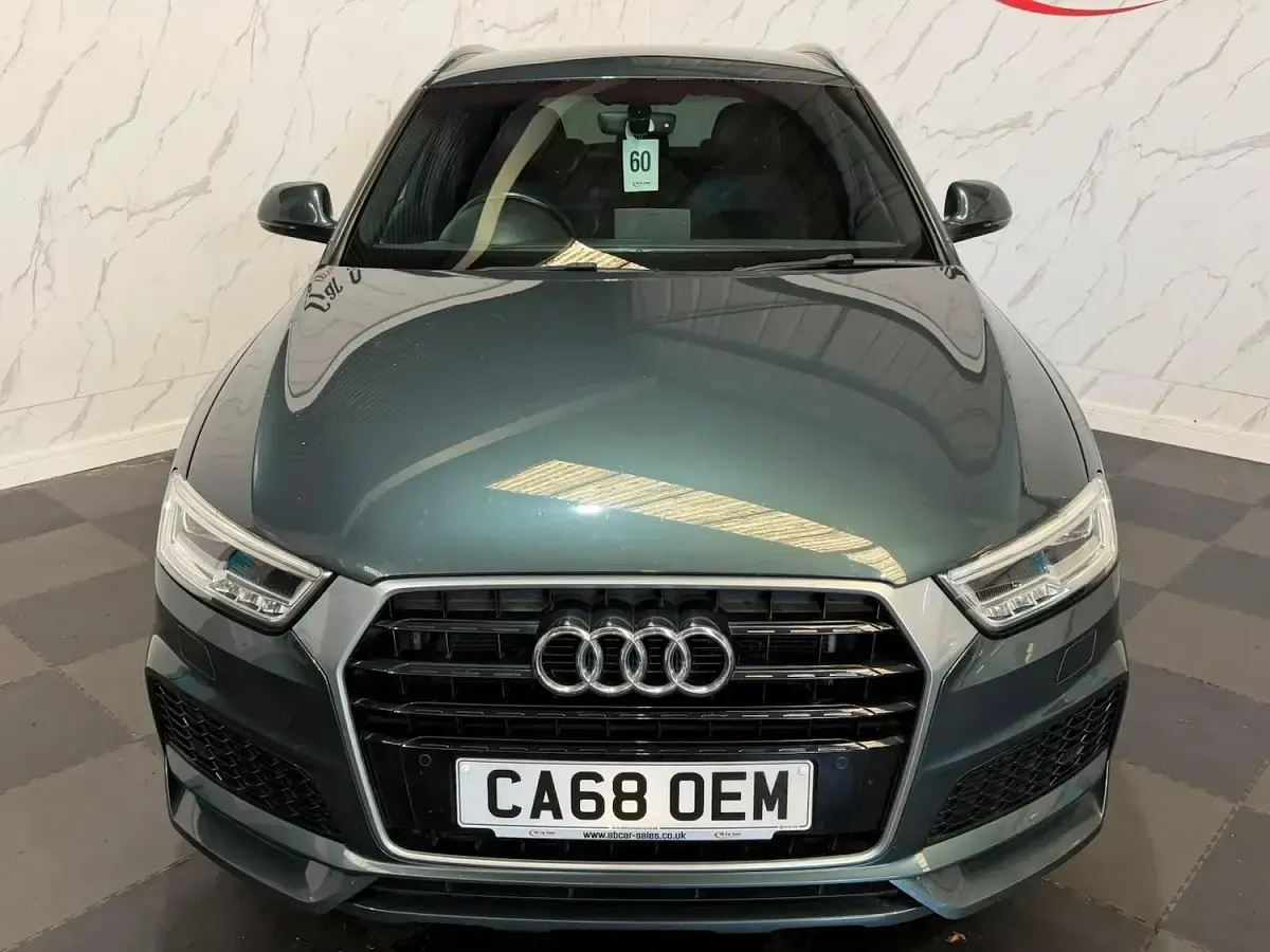 Used Audi Q3 S-Line 150 HP (110 kW) 2018 Green SUV