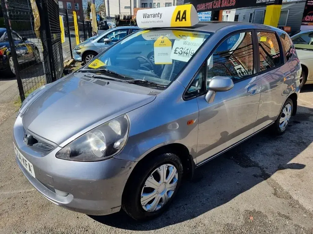 Używany Honda Jazz SE 83 KM (61 kW) 2004 Srebrny Hatchback
