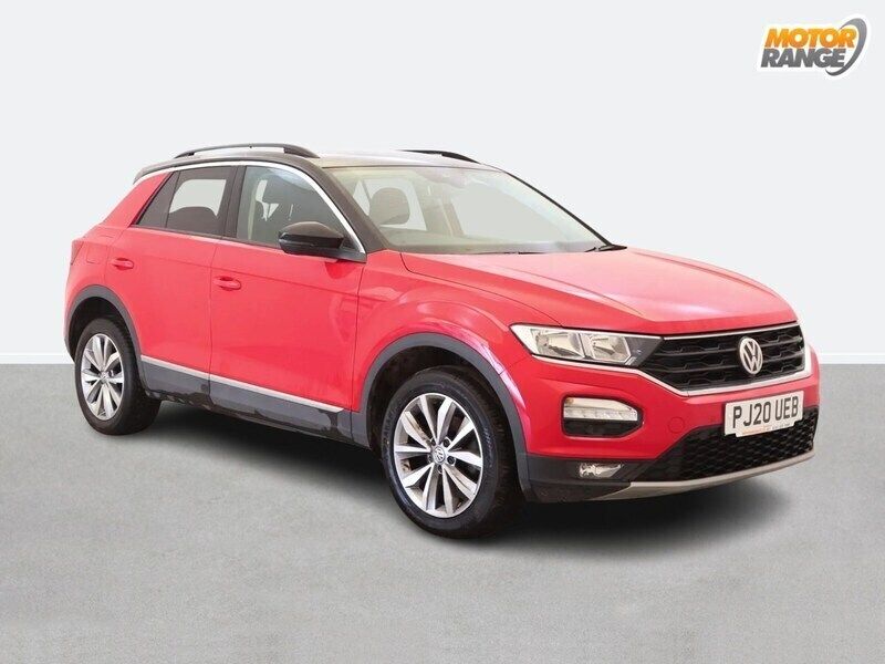 Red Used 2020 VW T-Roc Design SUV | £14,695 (Good price) - Image 1/4