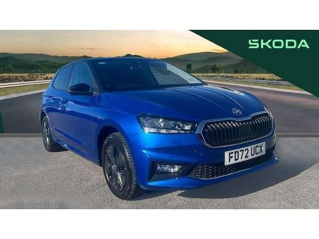 Blue Used 2023 Skoda Fabia Colour Edition Hatchback | £14,965 (Fair price) - Image 1/4