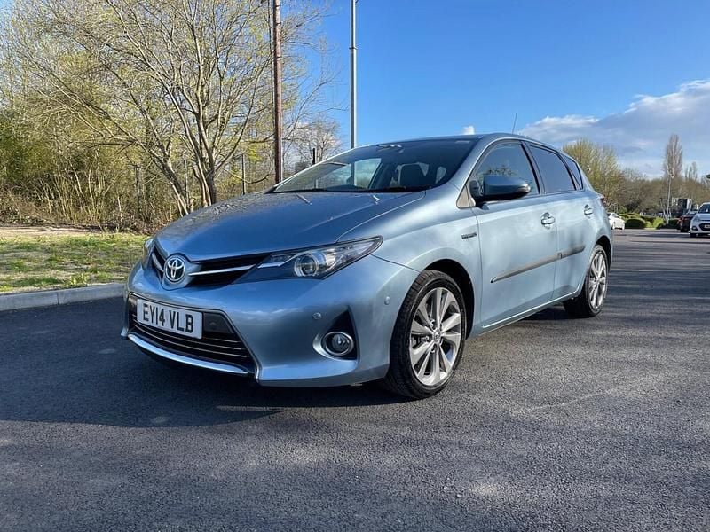 Used Toyota Auris Hybrid 2014 Blue Hatchback