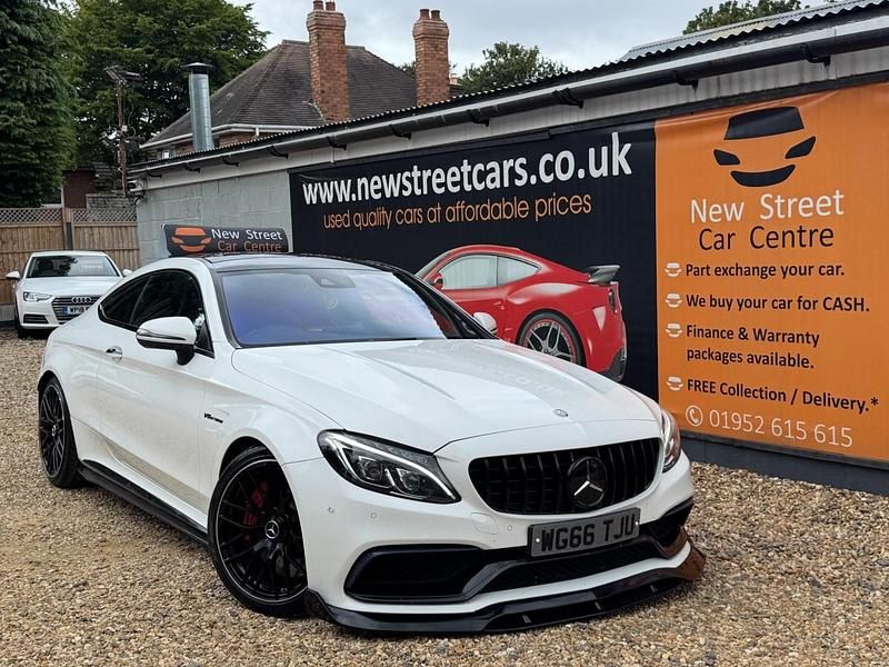 White Used 2016 Mercedes C63 AMG Premium Coupe | £29,984 (A bit pricey) - Image 1/4