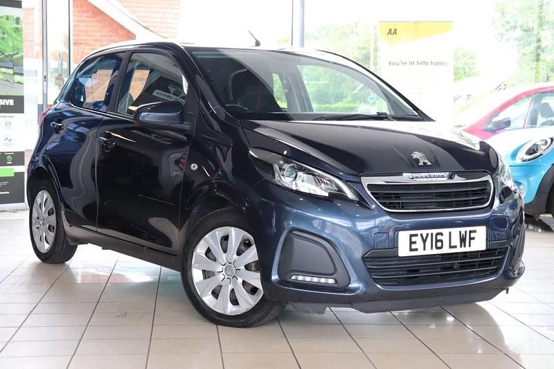 Blue Used 2016 Peugeot 108 Active Hatchback | £8,630 (A bit pricey) - Image 1/4