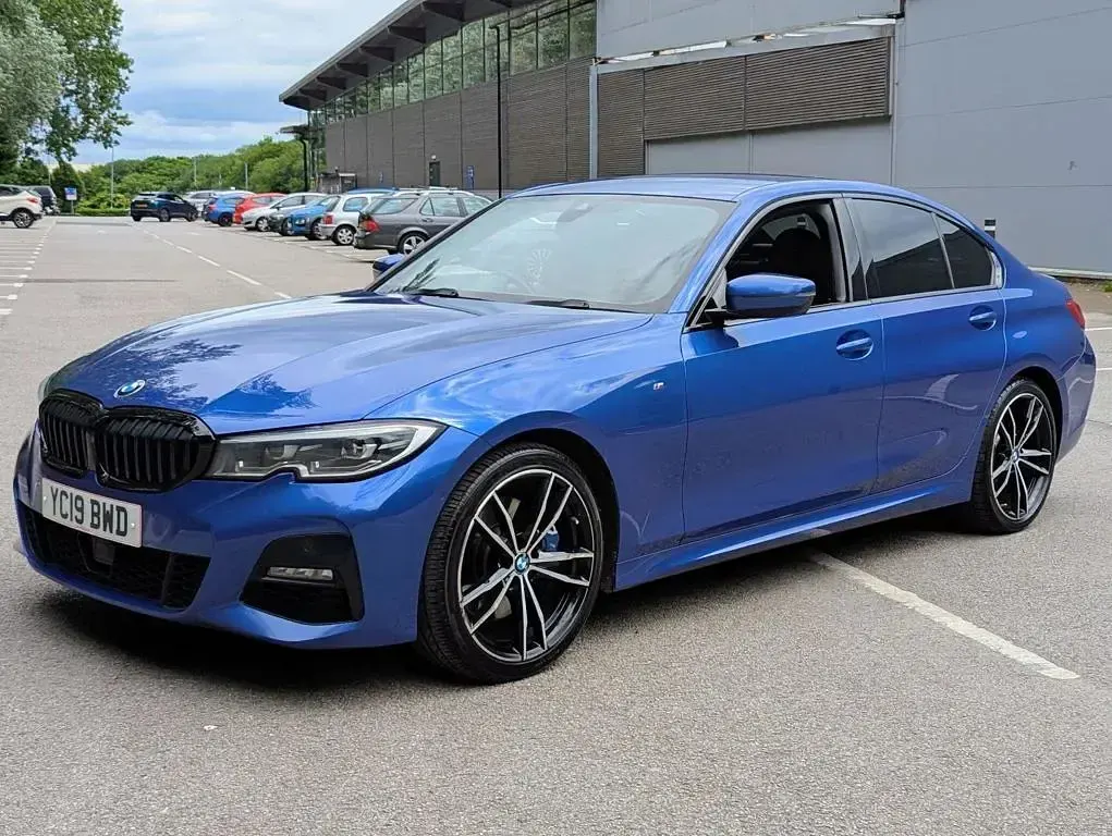 Used BMW 320 M Sport 2019 Blue Sedan