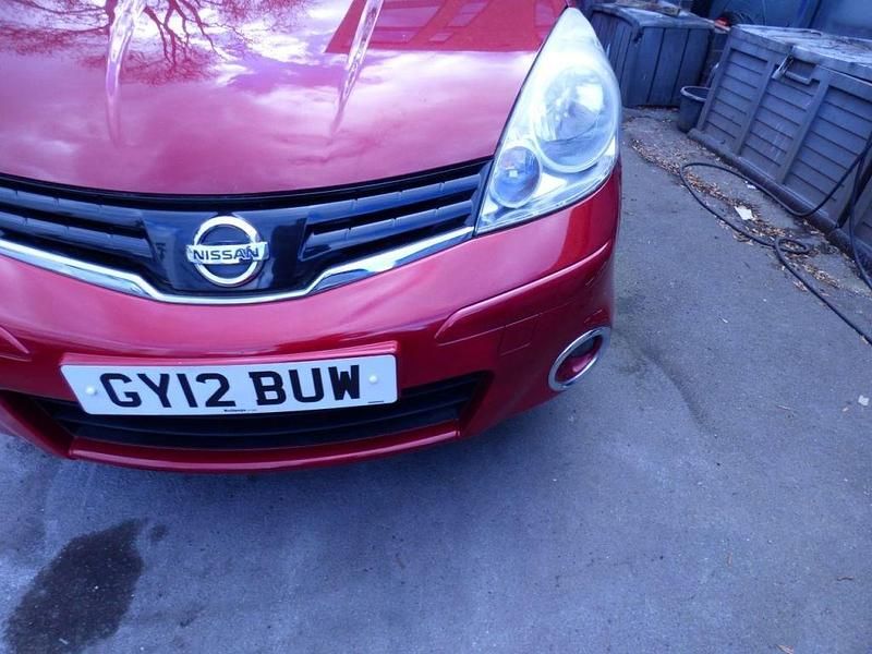Used Nissan Note Acenta 2012 Red Hatchback