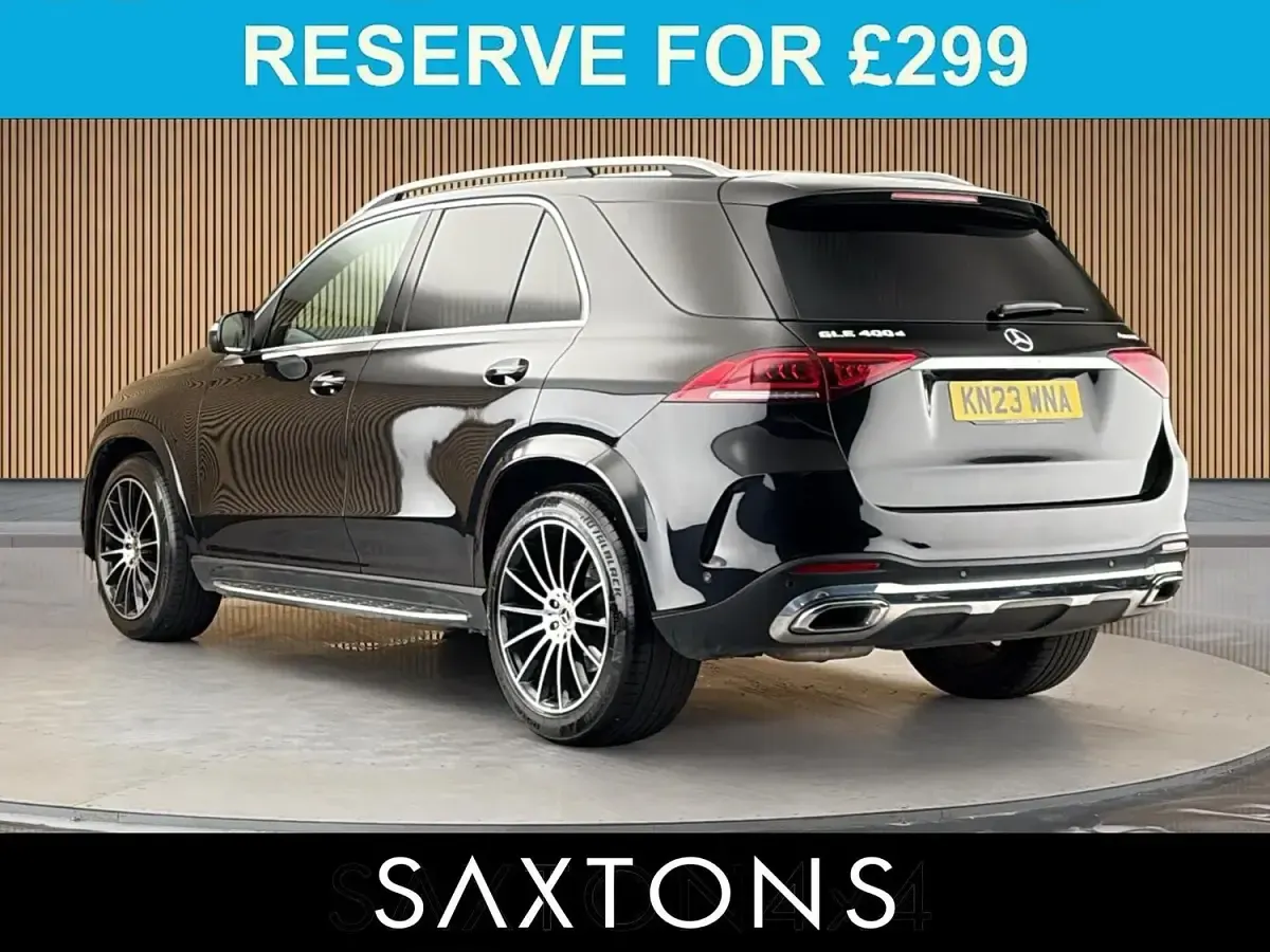 Used Mercedes GLE400 AMG line 2023 Black SUV