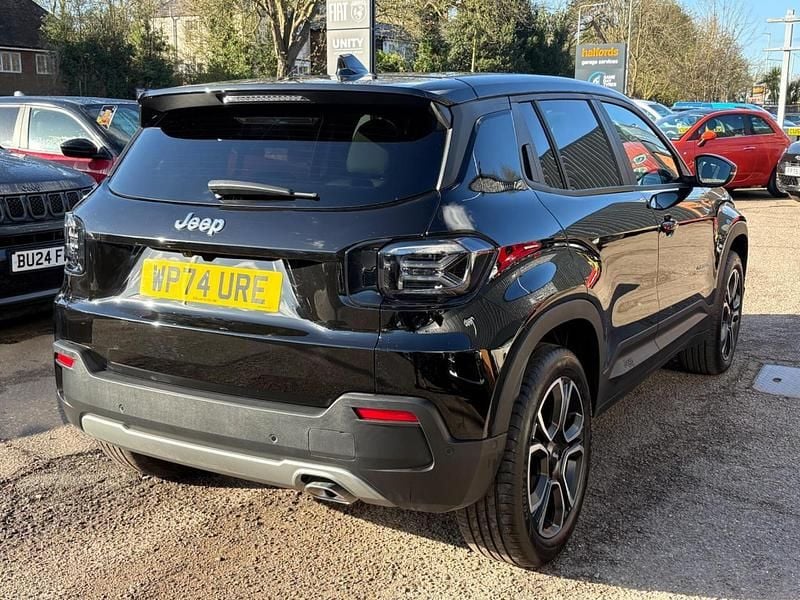 Used Jeep Avenger Summit 100 HP (73 kW) 2025 Black SUV