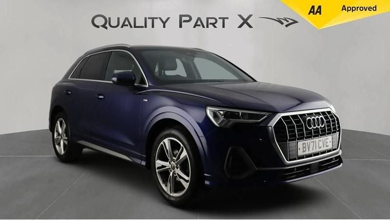 Used Audi Q3 S-Line 150 HP (110 kW) 2021 Blue SUV