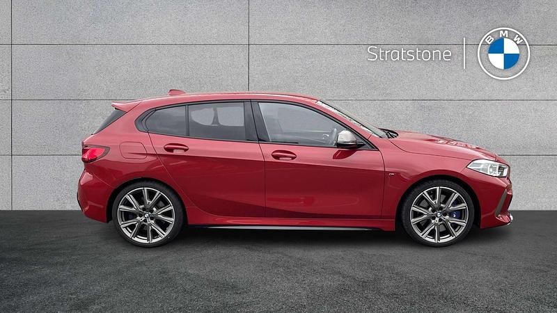 Used BMW M135 Shadowline 302 HP (222 kW) 2024 Red Hatchback