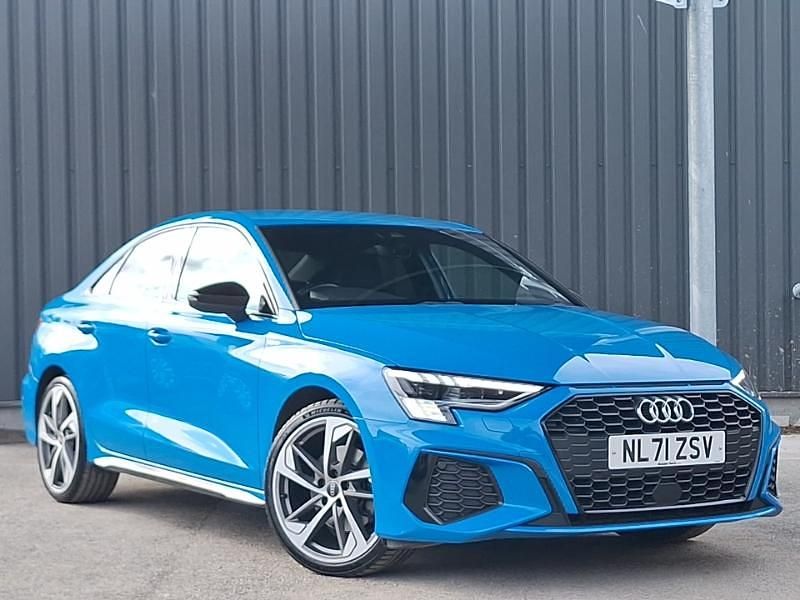 Blue Used 2021 Audi A3 Comfort Sedan | £22,998 - Image 1/4