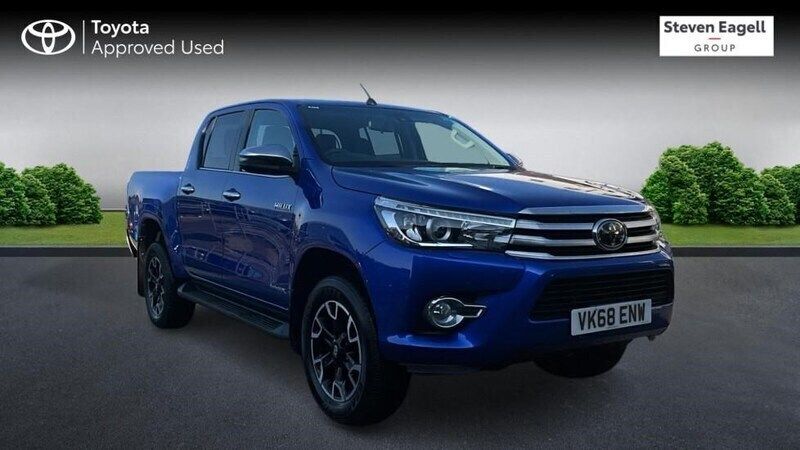 Blue Used 2018 Toyota HiLux Pickup | £24,195 (Fair price) - Image 1/4