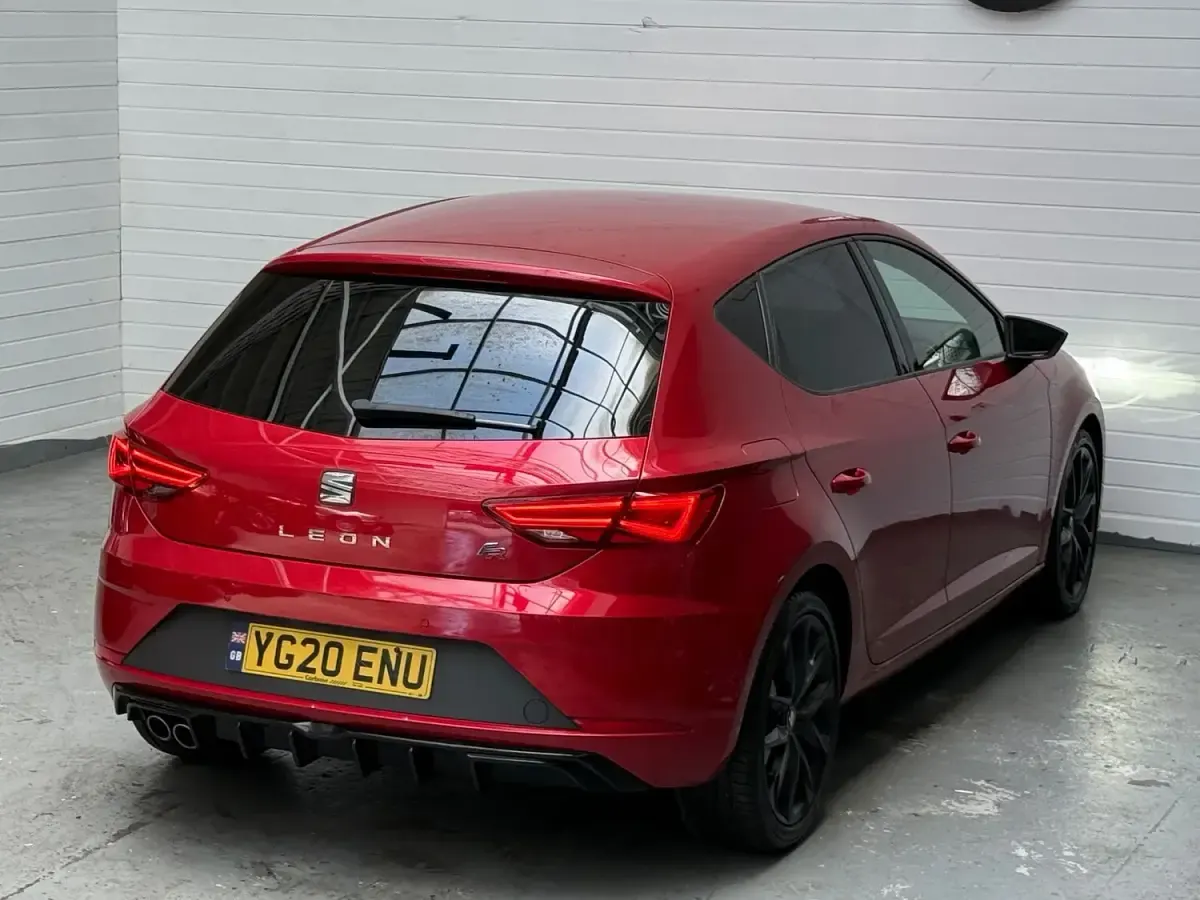 Used Seat Leon Black Edition 2020 Red Hatchback