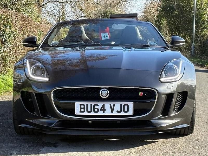 Used Jaguar F-Type S 495 HP (364 kW) 2014 Grey Cabriolet