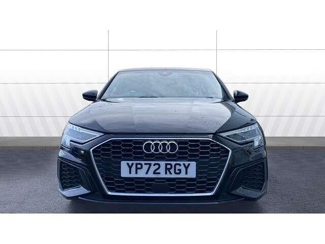 Used Audi A3 S-Line 150 HP (110 kW) 2022 Black Sedan