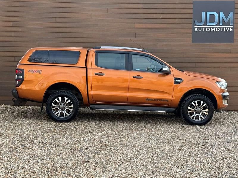 Used Ford Ranger Wildtrack 2018 Orange Pickup