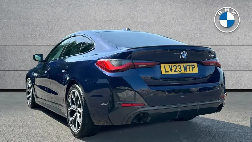 Used BMW 420 Gran Coupé M Sport 181 HP (133 kW) 2023 Blue Coupe