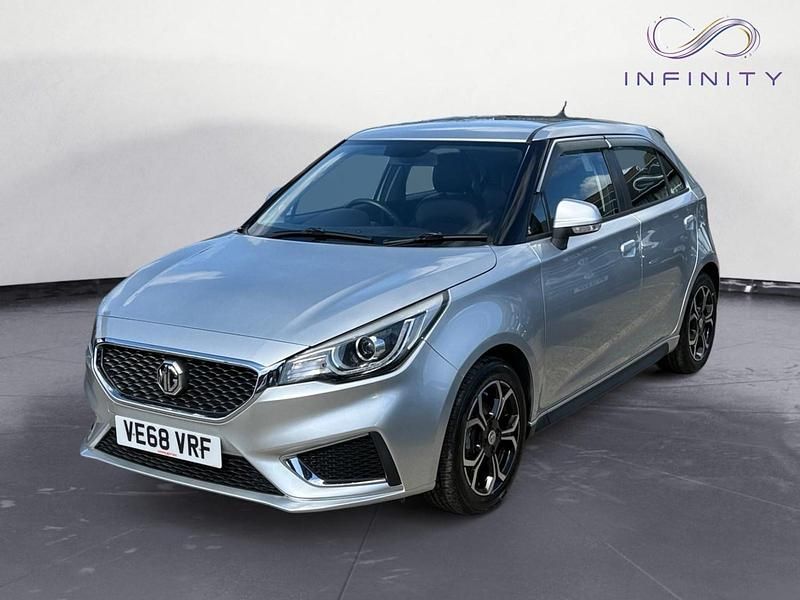 Used MG MG3 Exclusive 106 HP (77 kW) 2018 Silver Hatchback