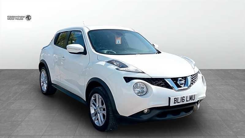 White Used 2016 Nissan Juke N-Connecta SUV | £7,499 (Fair price) - Image 1/4