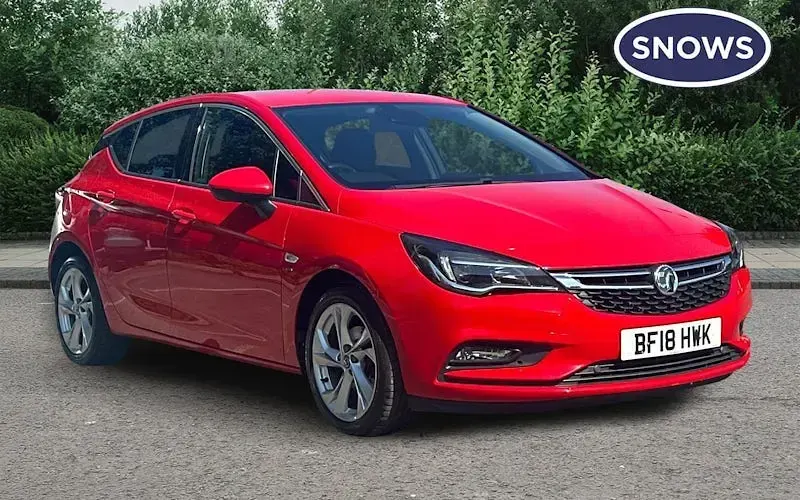 Used Vauxhall Astra SRi 150 HP (110 kW) 2018 Hatchback