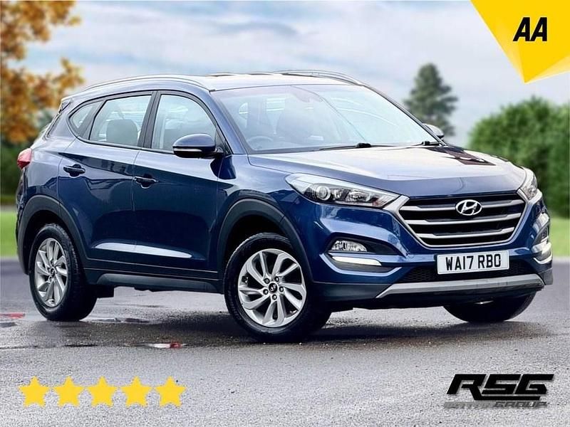 Blue Used 2017 Hyundai Tucson SE SUV | £7,875 (Fair price) - Image 1/4