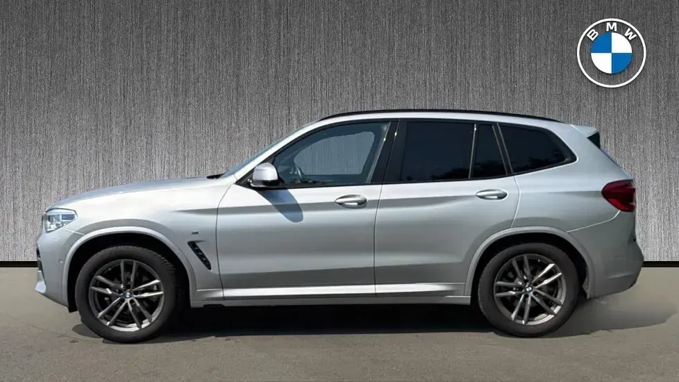 Used BMW X3 M Sport 181 HP (133 kW) 2021 Silver SUV