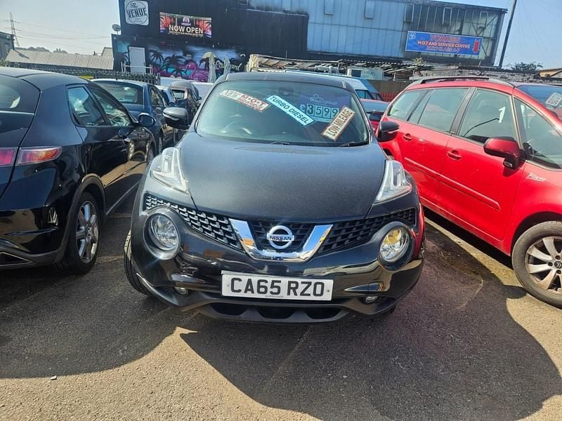 Used Nissan Juke N-Connecta 2016 Black SUV