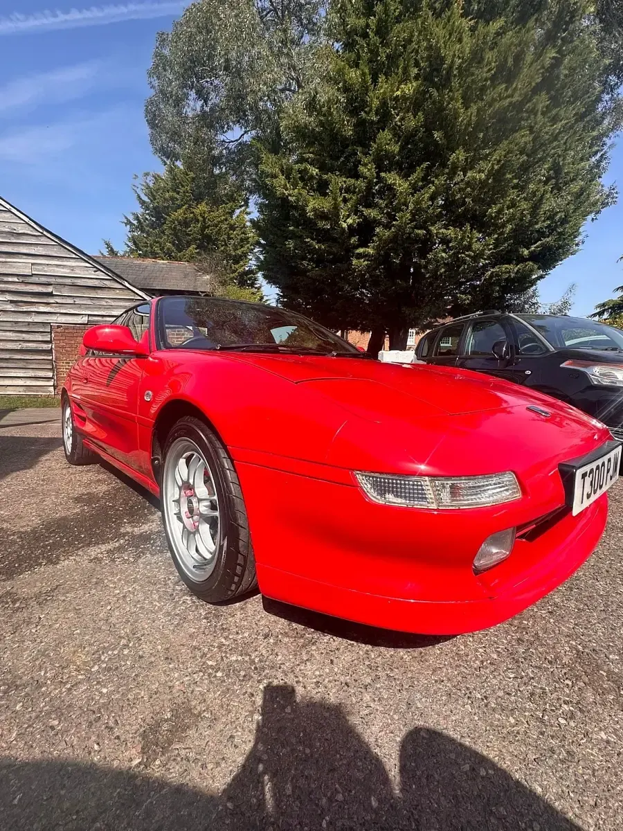 Używany Toyota MR2 1999 Czerwony Kabriolet