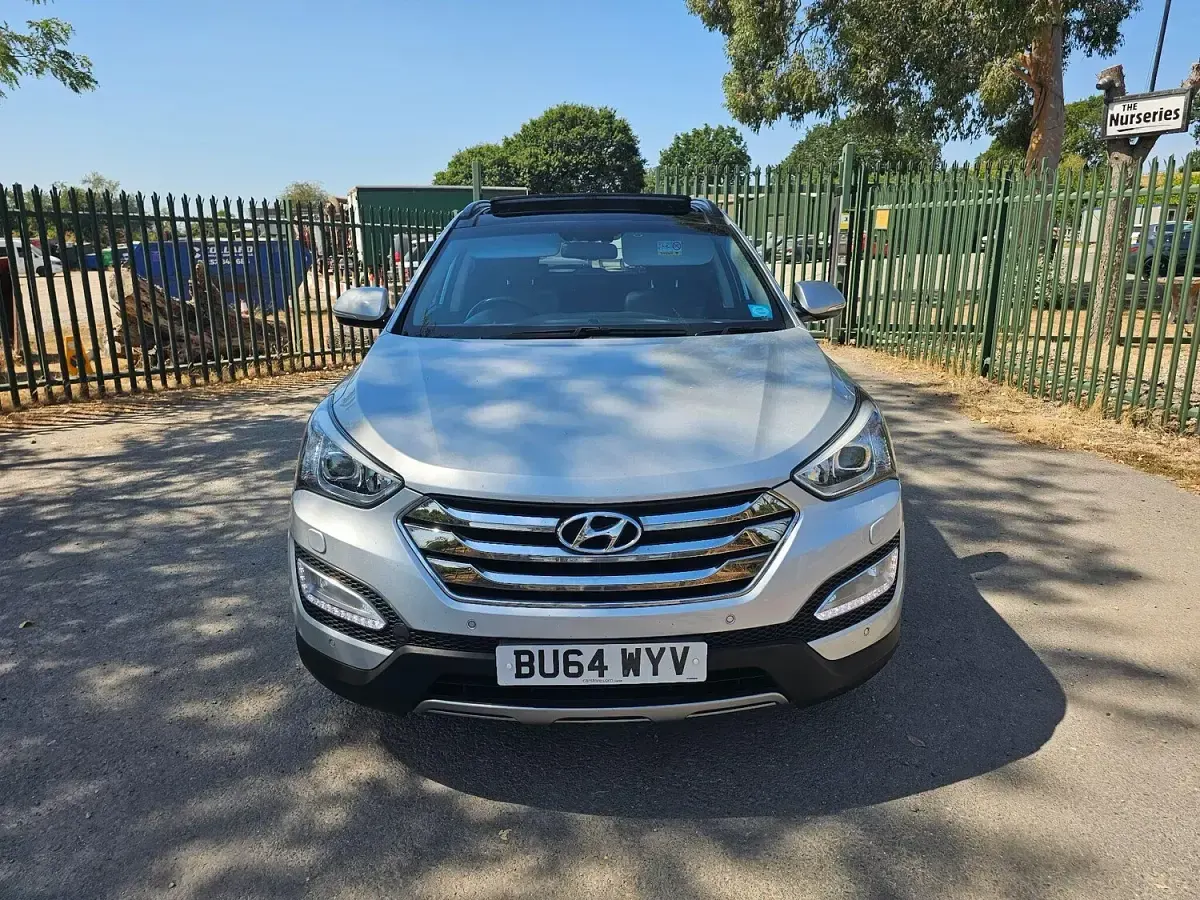 Used Hyundai Santa Fe Premium SE 2014 Silver SUV