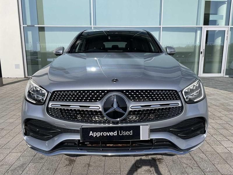 Used Mercedes GLC300 AMG Line Premium Plus 245 HP (180 kW) 2023 Silver Coupe