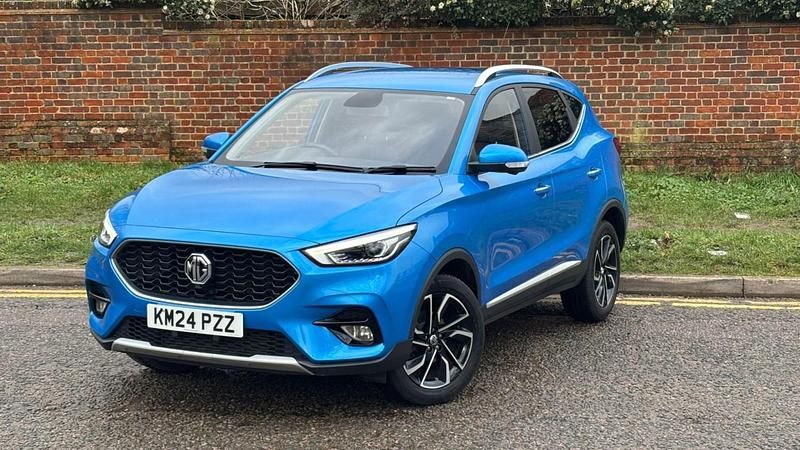 Used MG ZS Exclusive 109 HP (80 kW) 2024 Blue Hatchback