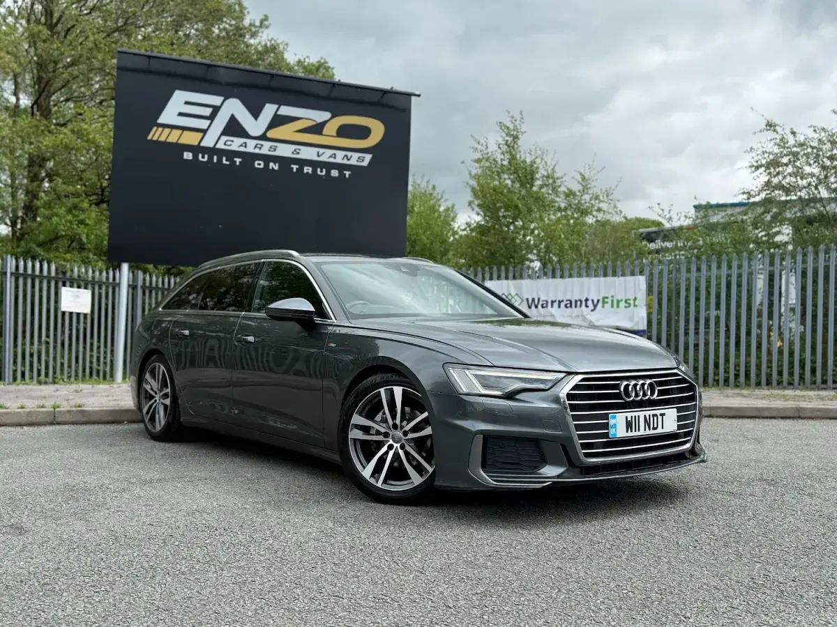 Used Audi A6 S-Line 204 HP (150 kW) 2018 Grey Estate