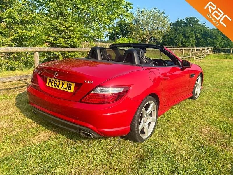 Used Mercedes SLK250 AMG 2012 Red Cabriolet