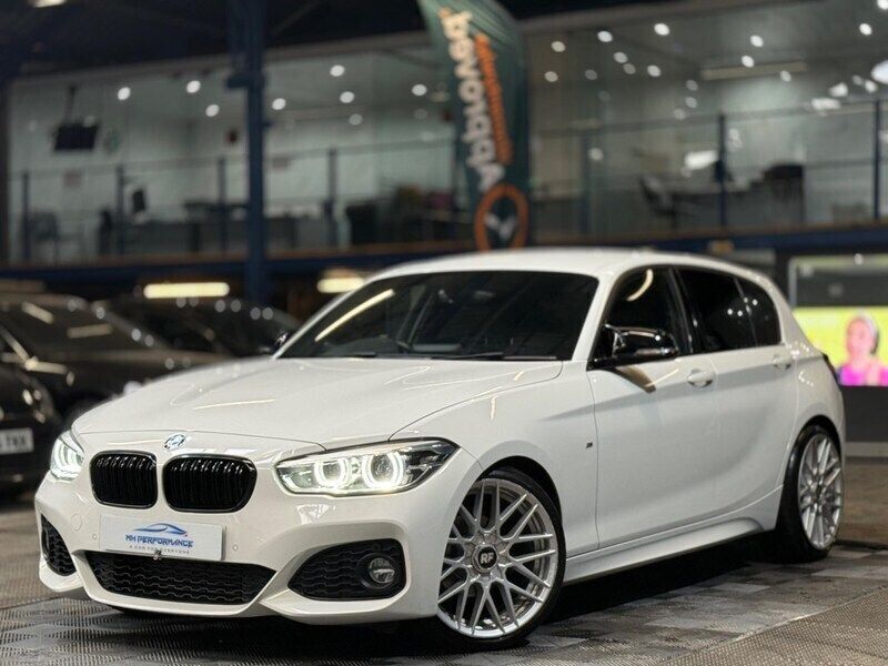 White Used 2017 BMW 118 M Sport Hatchback | £13,249 (Fair price) - Image 1/4